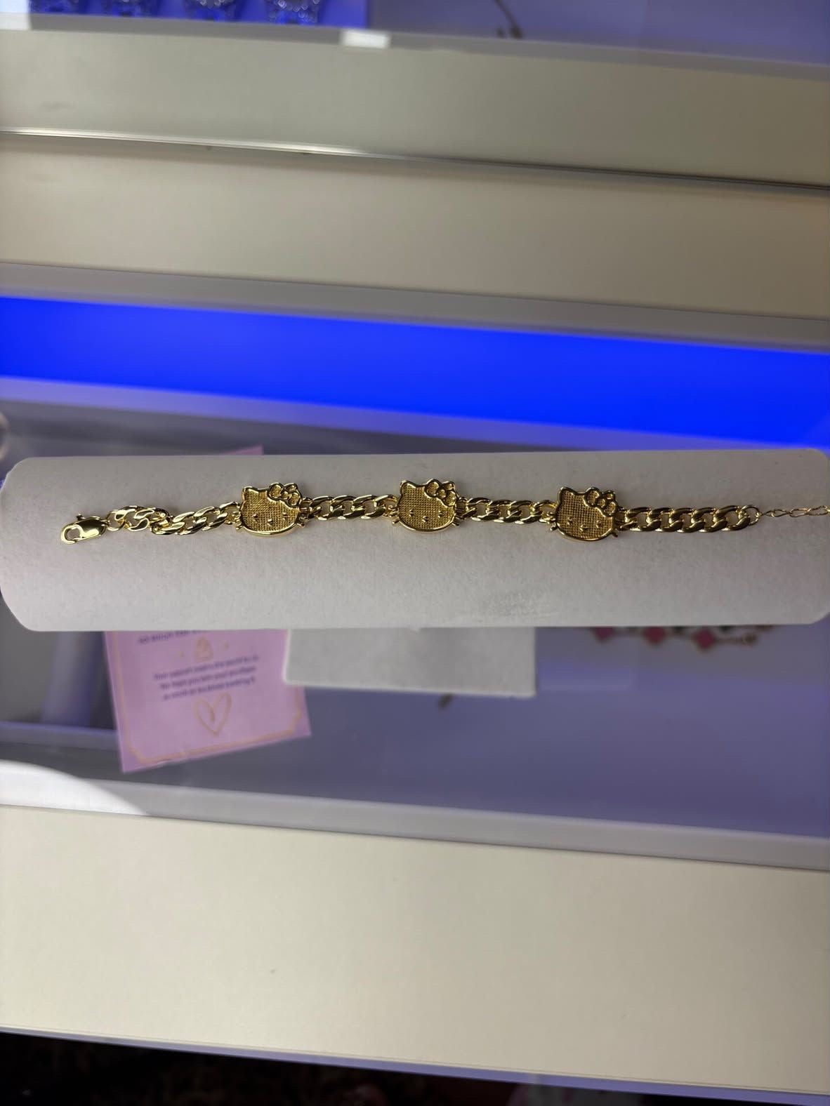 Triple Kitty Bracelet
