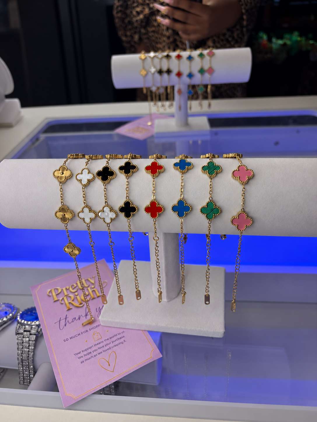 Lucky Luxe Clover Bracelet