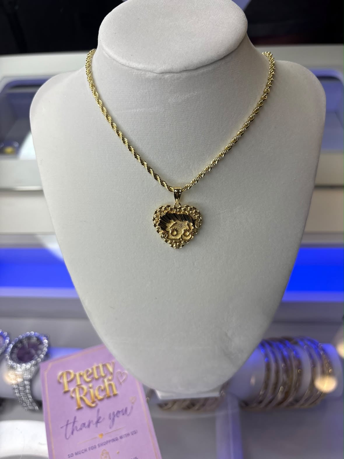 Boop Baby Heart Necklace