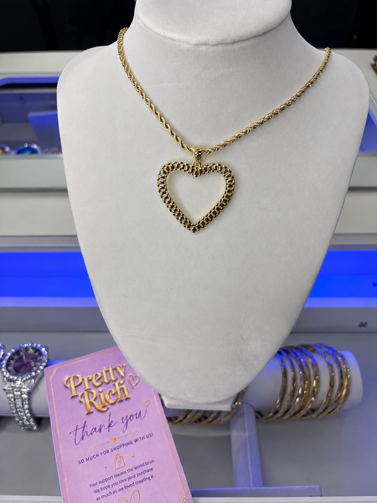 Rich Heart Necklace