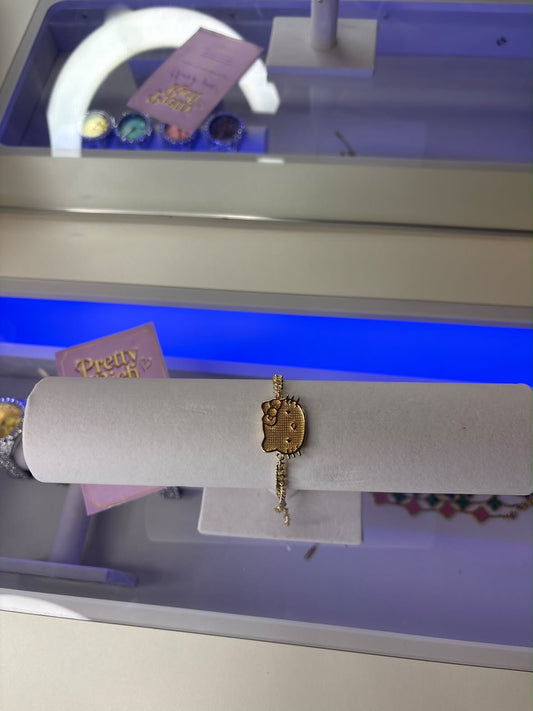 Big Kitty Statement Bracelet