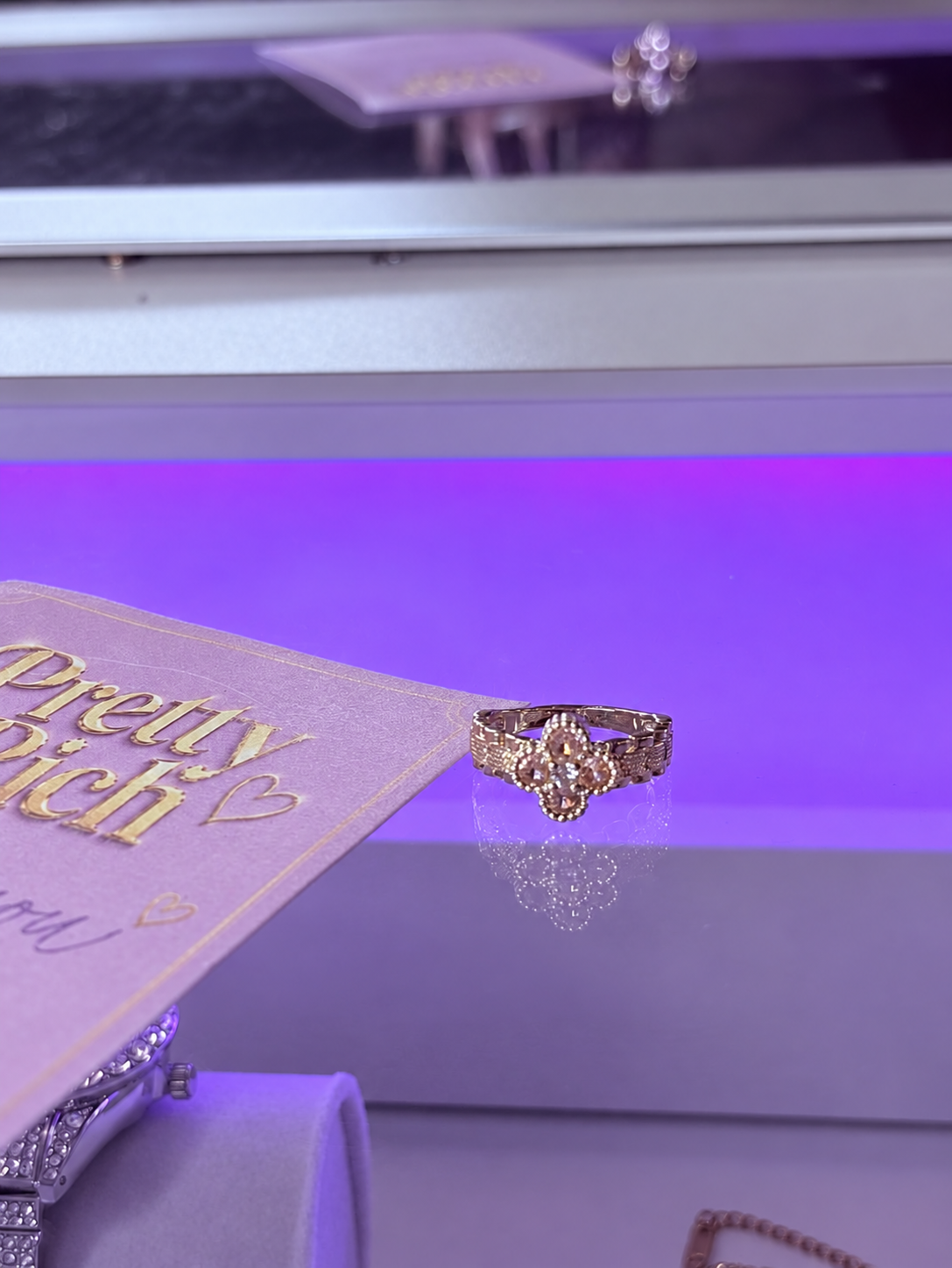 Royal Bloom Statement Ring