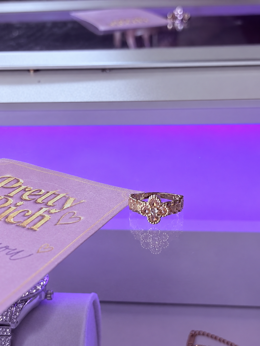 Royal Bloom Statement Ring