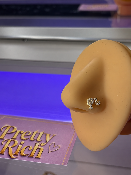 Doll Girl Sparkle Nose Ring
