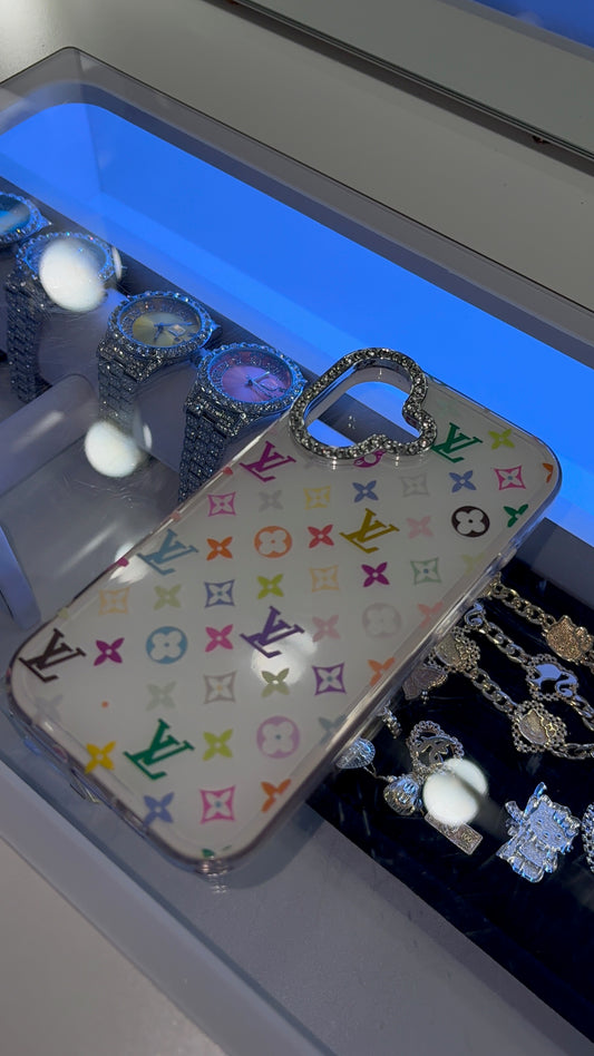 LV multicolored case