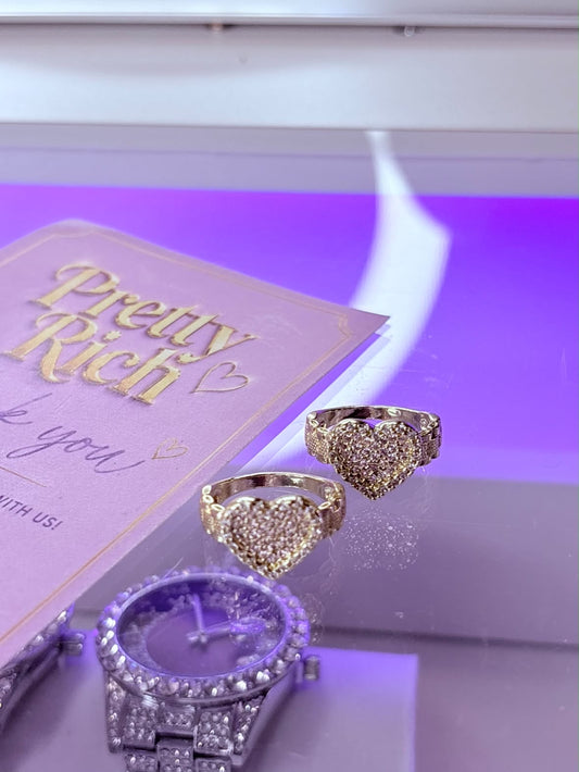 Diamond Heart Ring