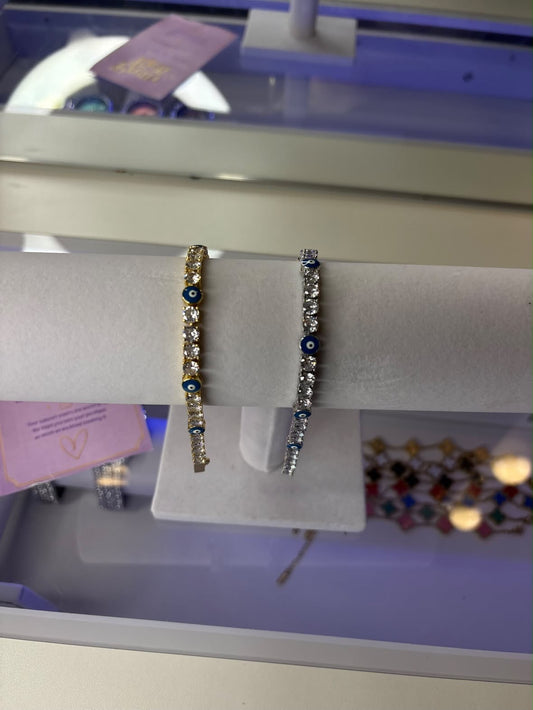 Protected & Paid Evil Eye Bracelet