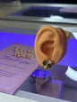 Gold Clover Studs