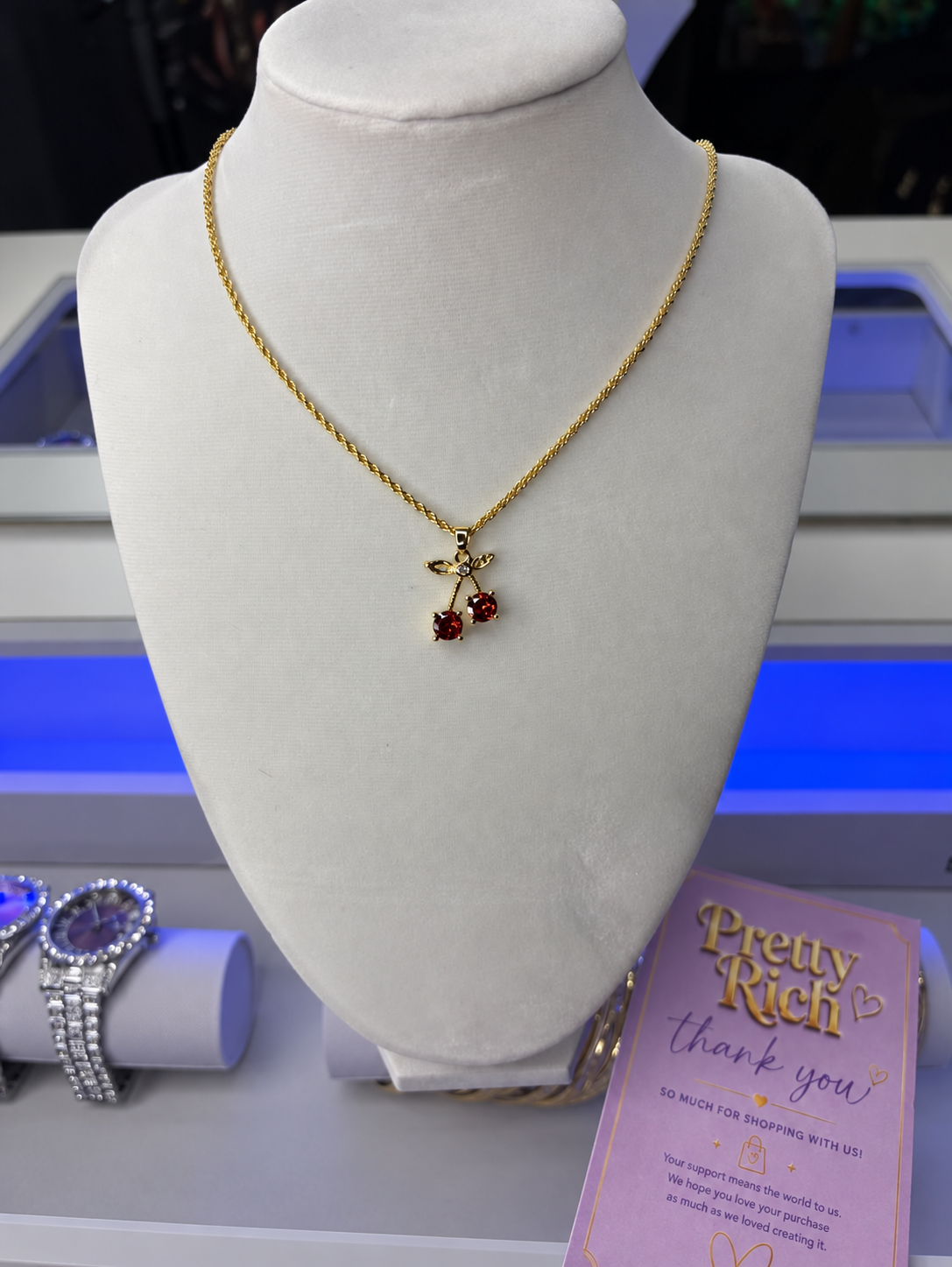 Cherry Luxe Necklace