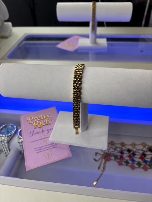 Golden Luxe Link Bracelet
